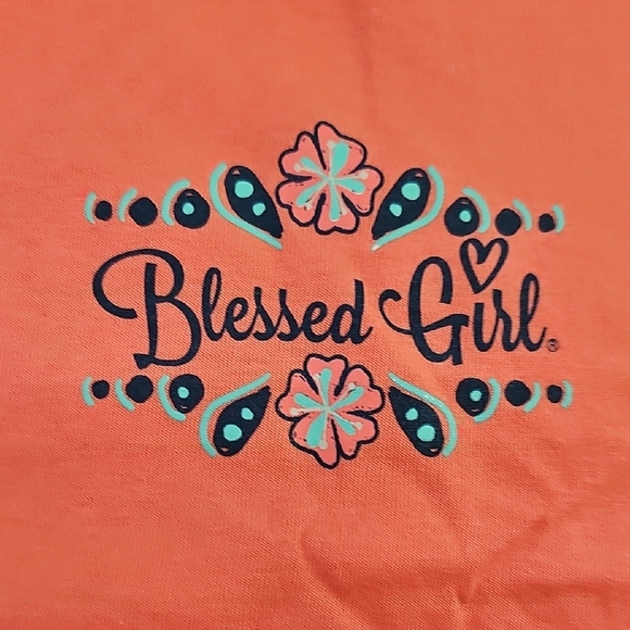 Orange‎ Butterfly Graphic Tee - Picture 4 of 7